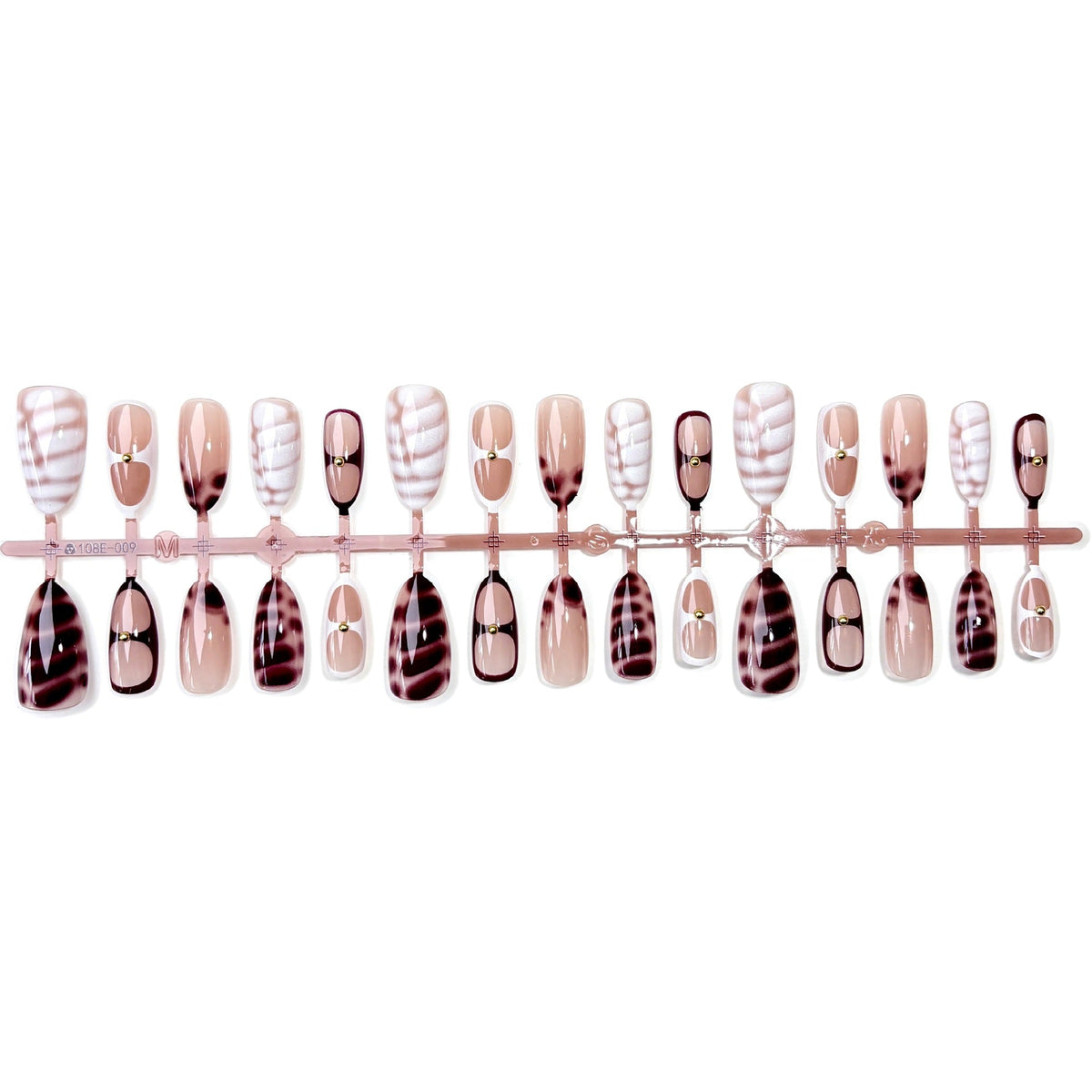Artistic Abstract Press-On Nail Set — product view 4