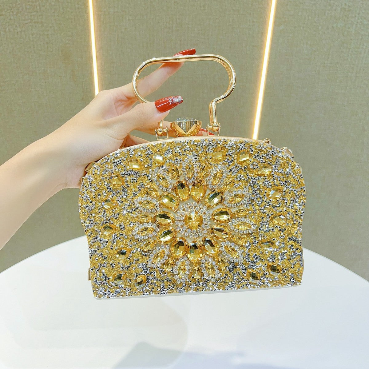 Elegant Beaded Evening Handbag — product view 1