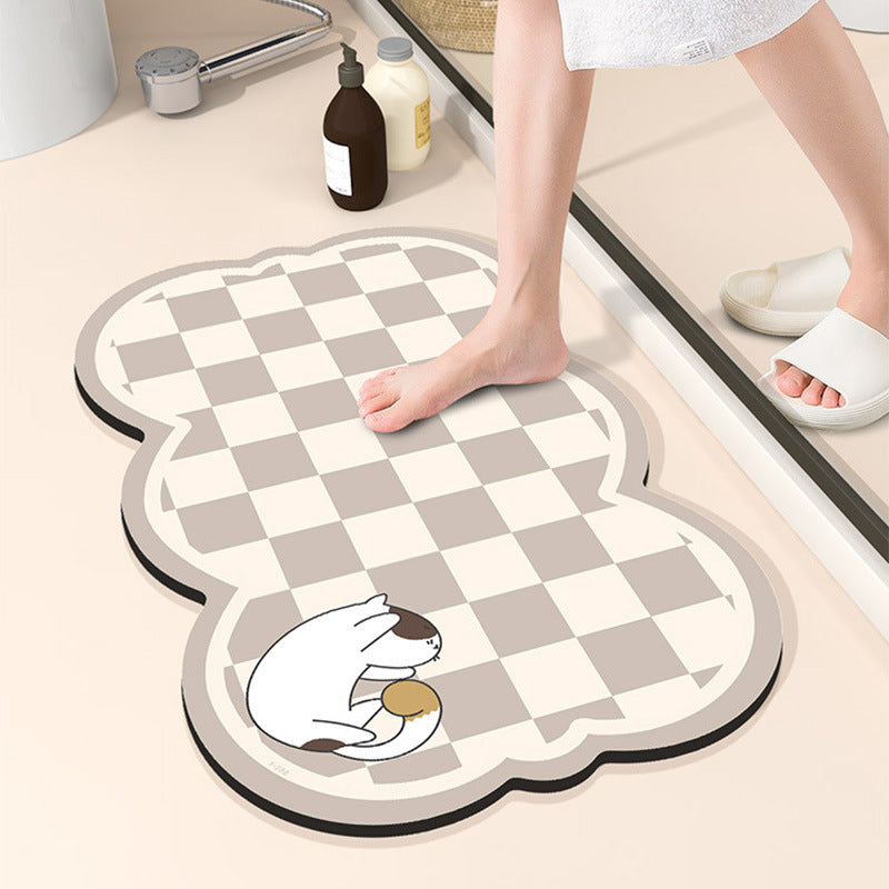 Non-Slip Shower Mat Bowlift — product view 1
