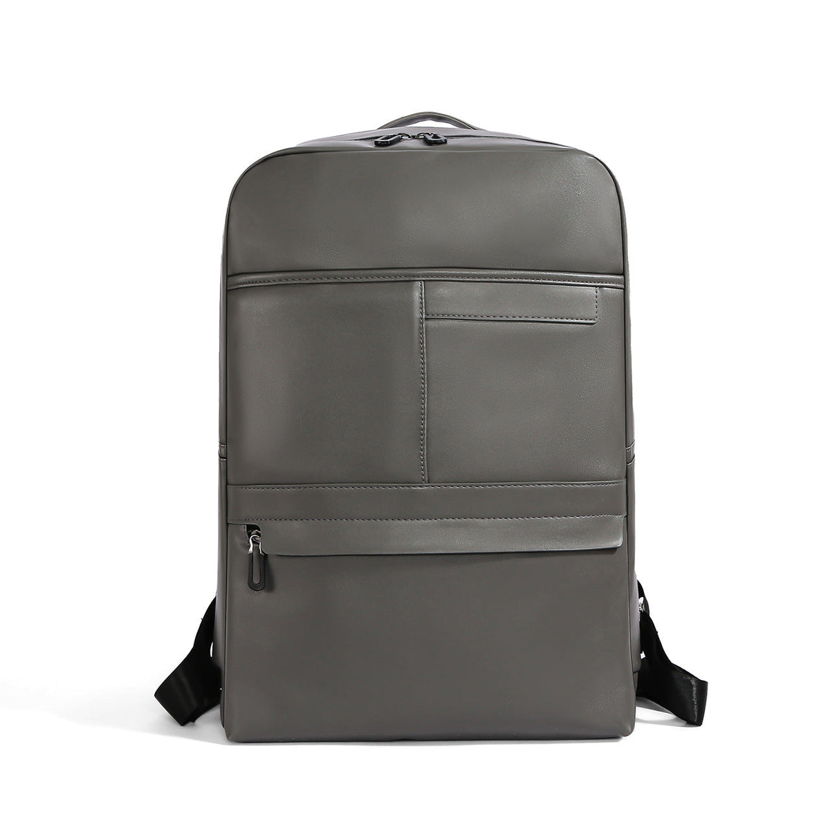Premium Leather Travel Laptop Backpack — product view 1