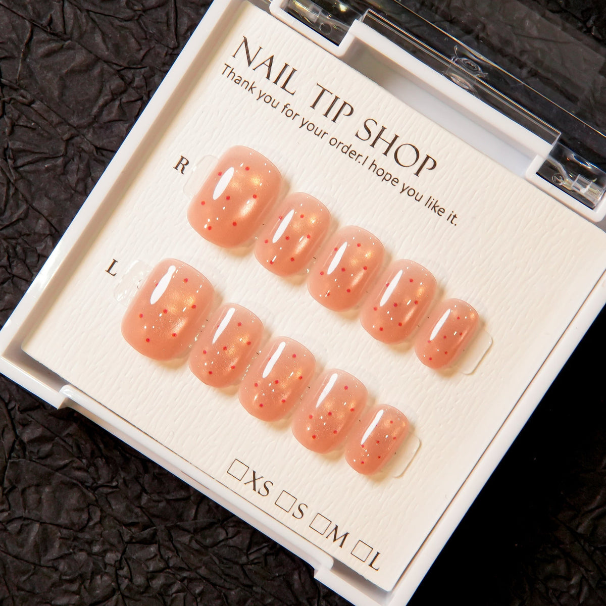 Sparkling Press-On Nail Tips — product view 3