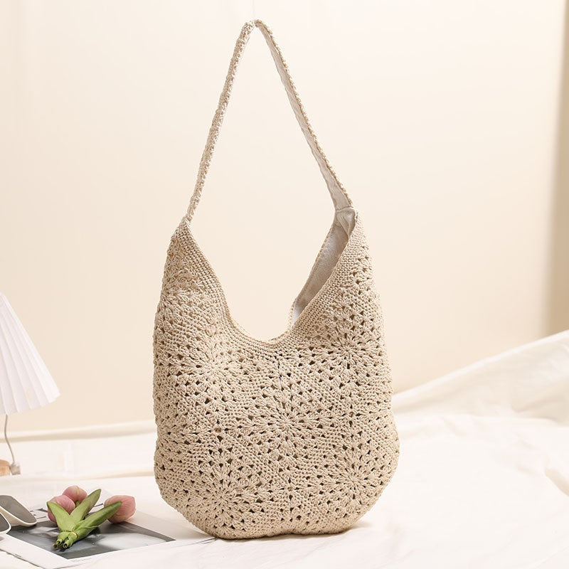 Casual Macrame Shoulder Bag LoungeYard — product view 7
