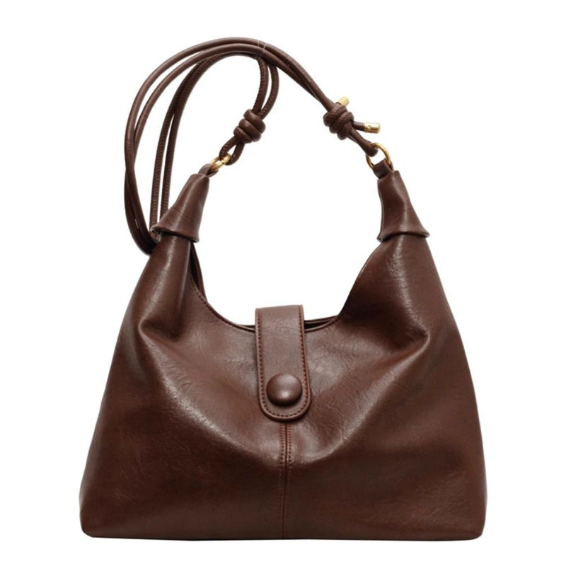 Classic Leather Hobo Bag LoungeYard — product view 5