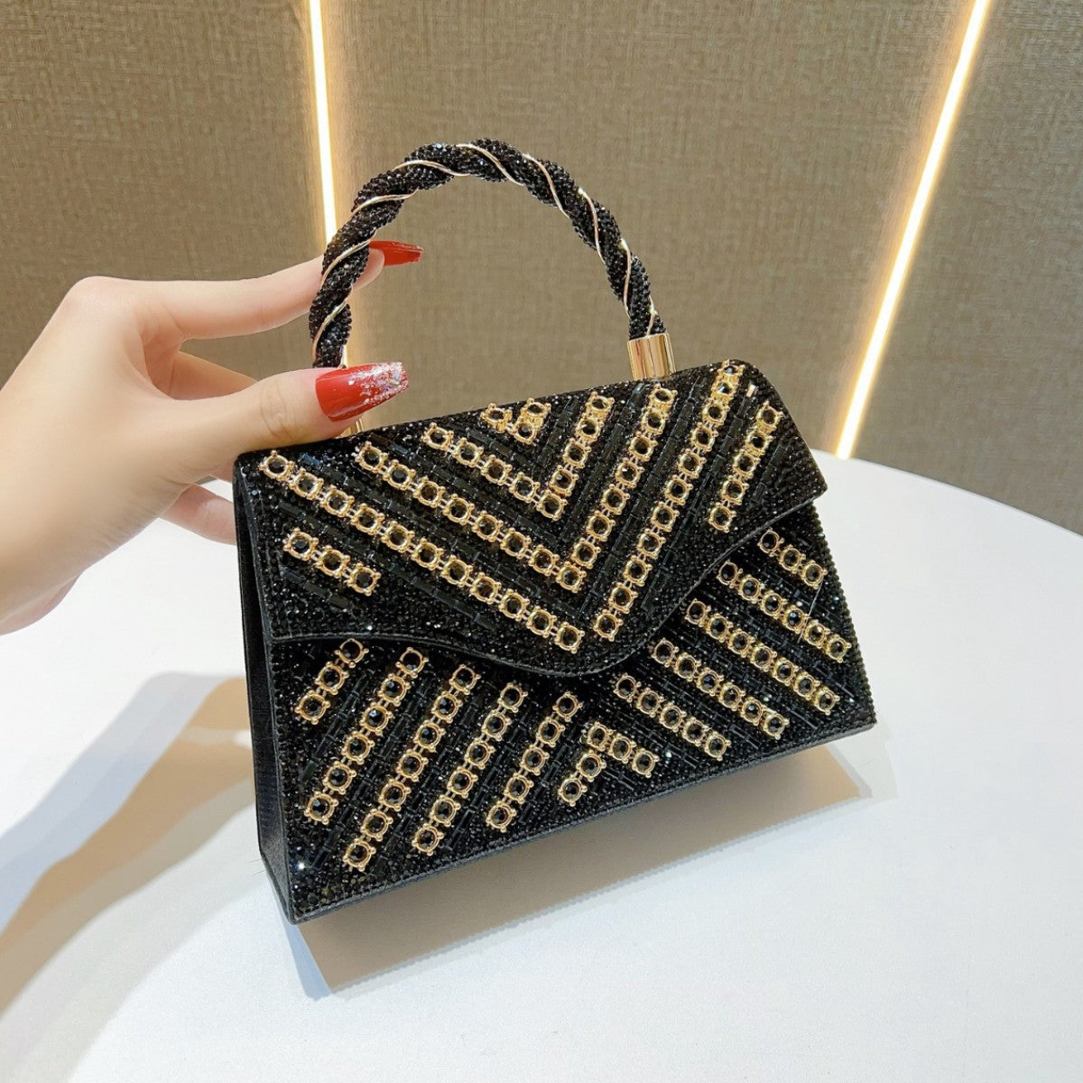 Structured Evening Handbag — product view 7