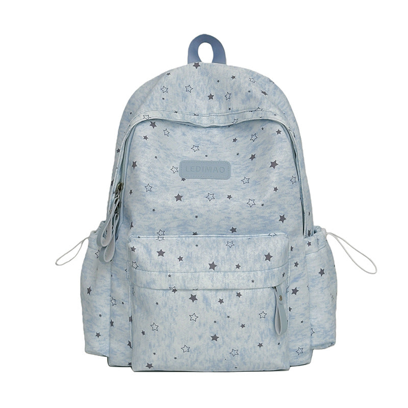 Star-Patterned Casual Backpack LoungeYard 1791205141 — product view 5
