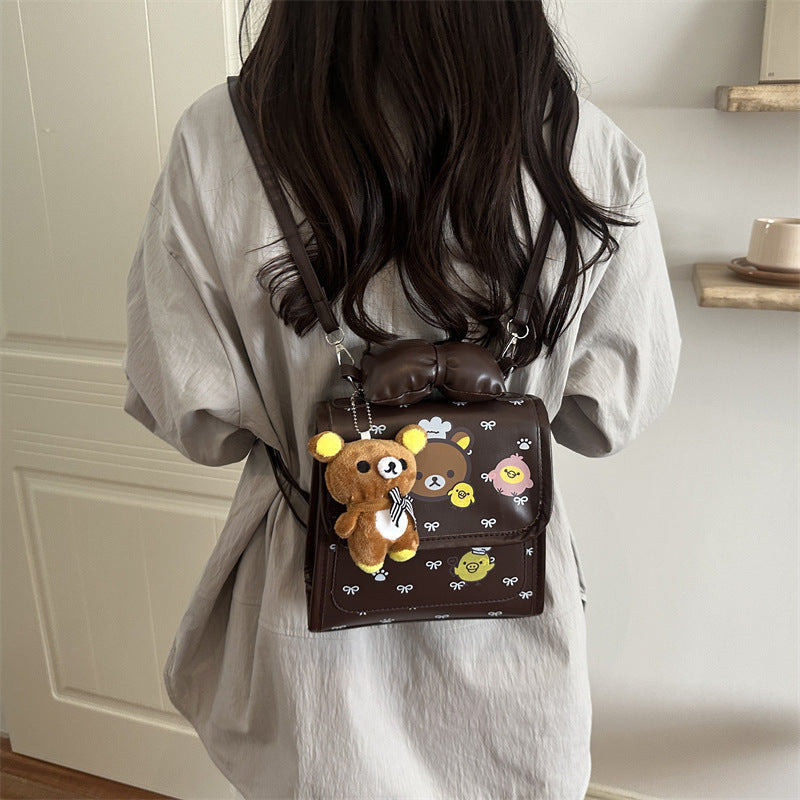 Cute Cartoon Print Crossbody Bag — product view 3