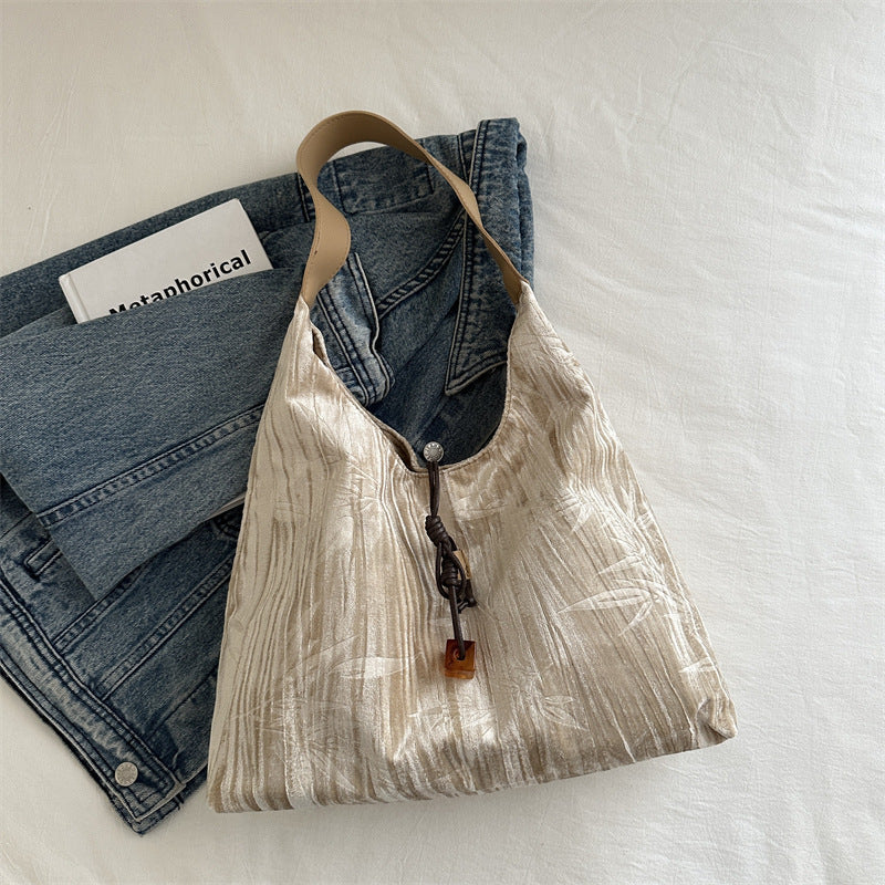 Versatile Velvet Shoulder Bag LoungeYard — product view 7