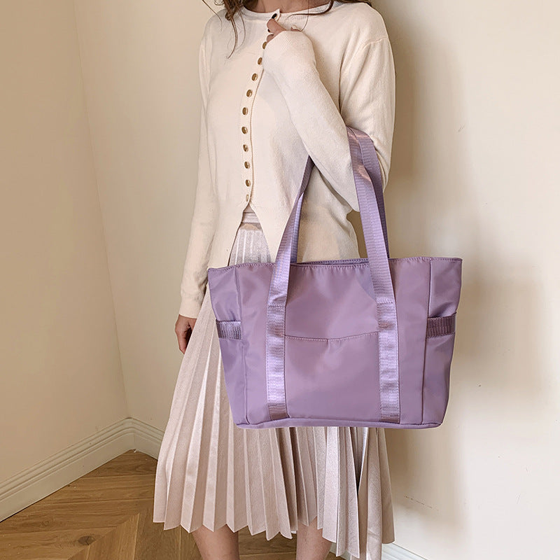Spacious shopping bag with multifunctional compartments LoungeYard — product view 1