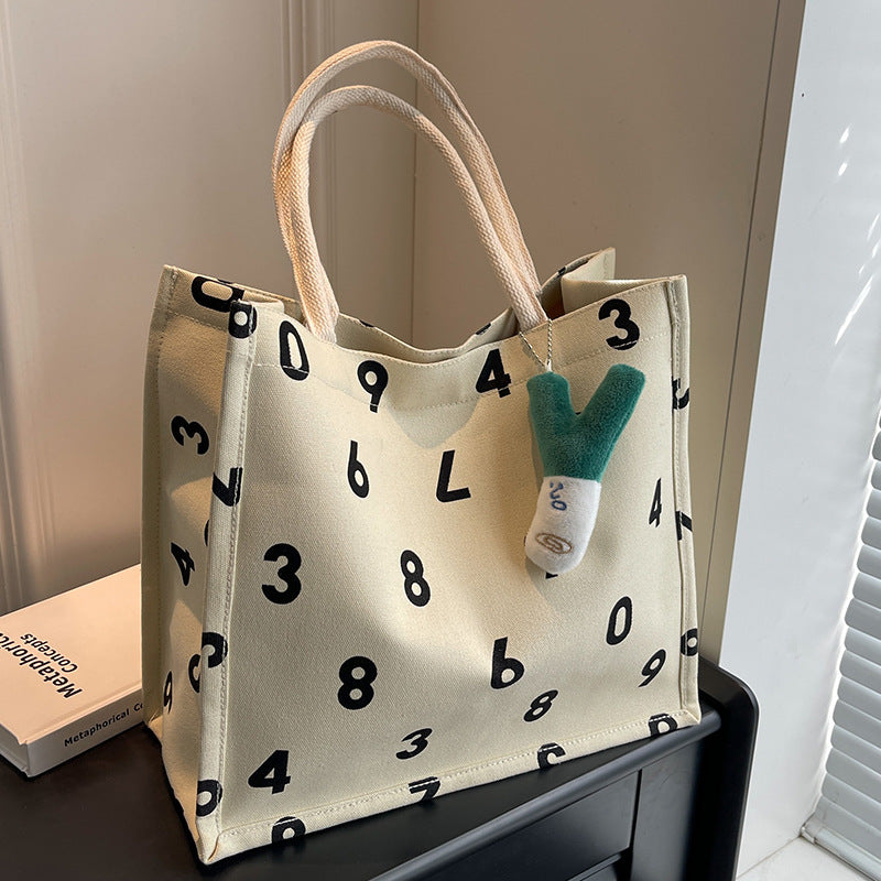 Casual Canvas Shopper Bag — product view 7