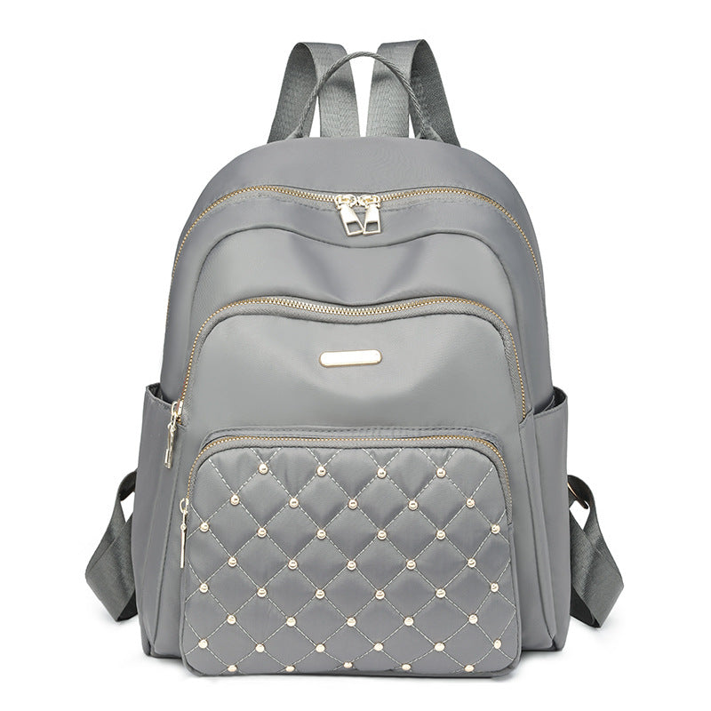 Quilted Style Backpack — product view 4