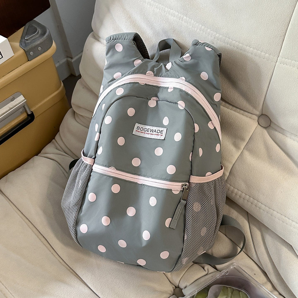 Fun Polka Dot Backpack LoungeYard — product view 7