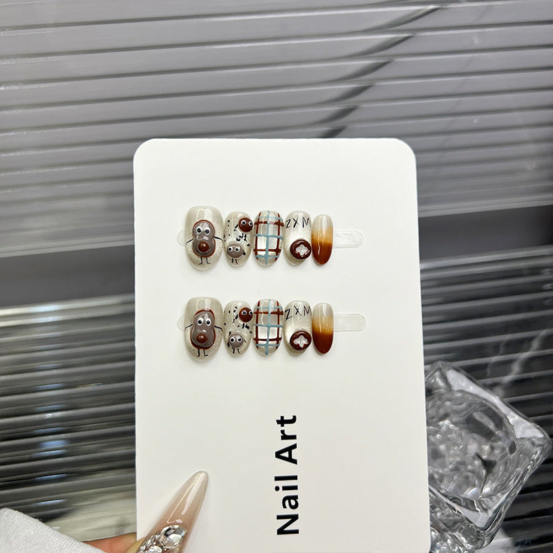 Playful Character Press-On Nails — product view 3