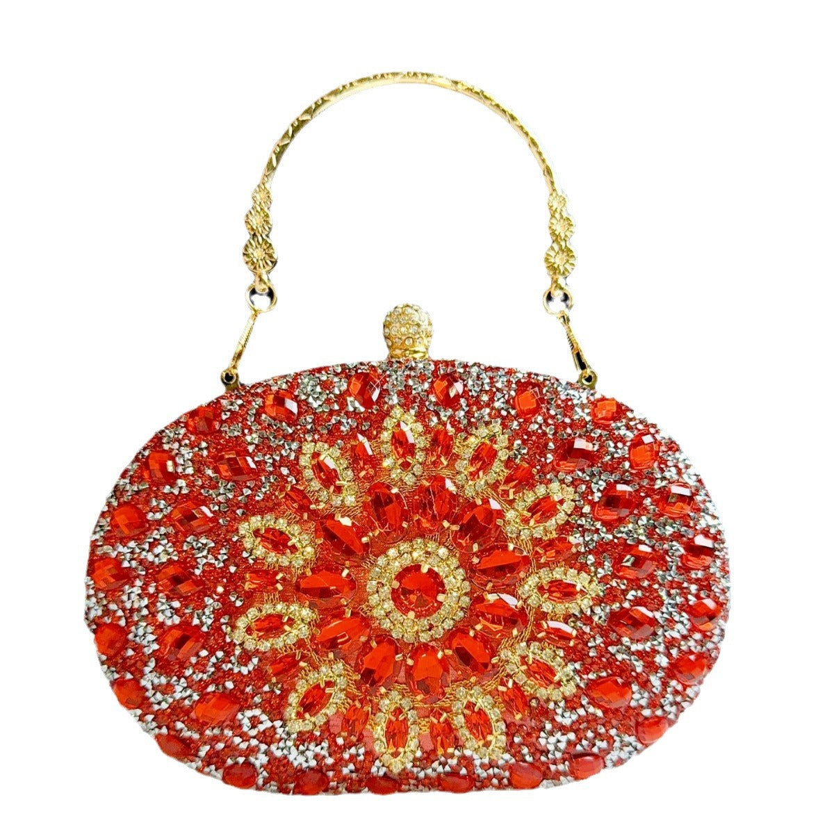 Decorative Bejeweled Evening Handbag — product view 5