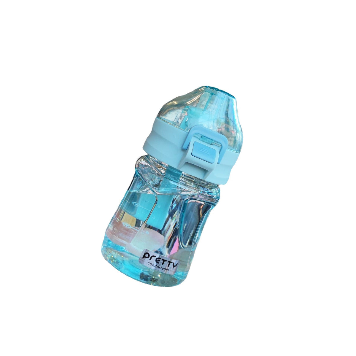 Women's ergonomic drinking bottle with secure screw cap LoungeYard — product view 2
