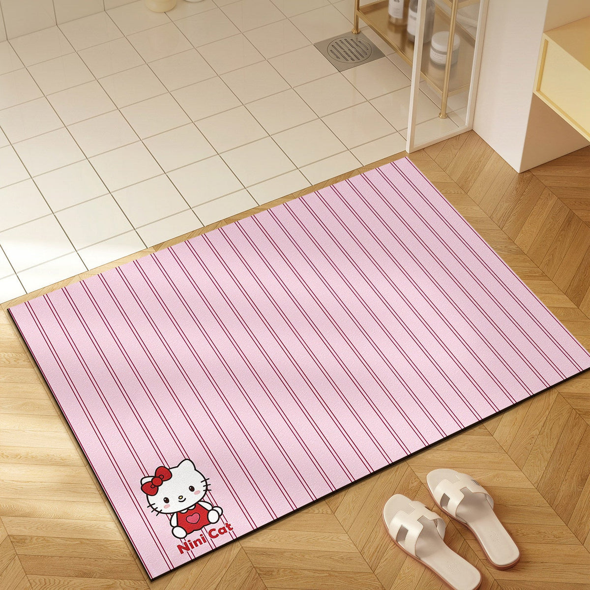 Cartoon-Themed Non-Slip Bath Mat — product view 1