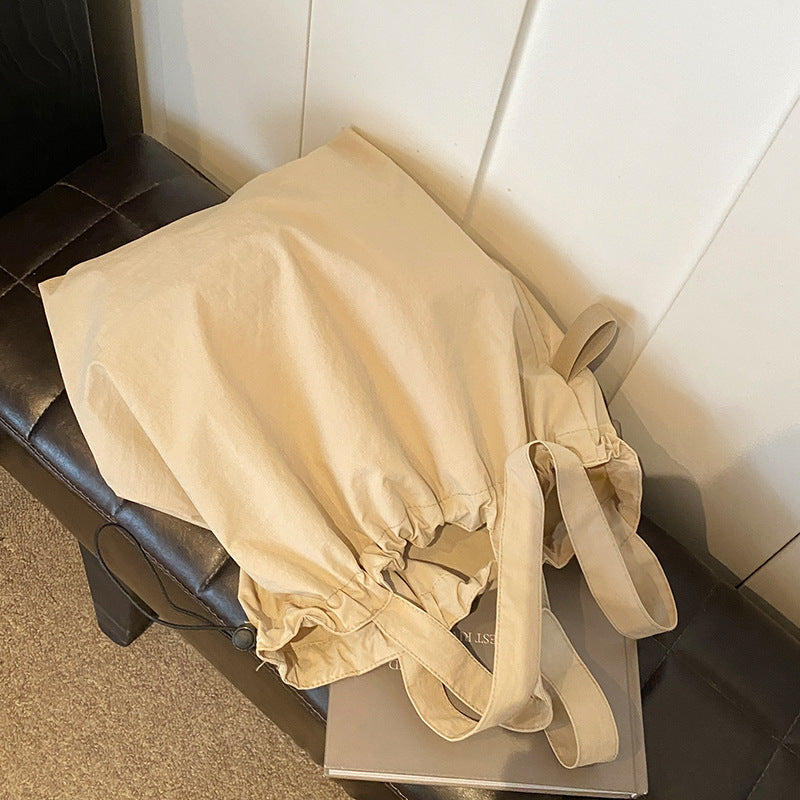 Lightweight Drawstring Tote Bag — product view 6