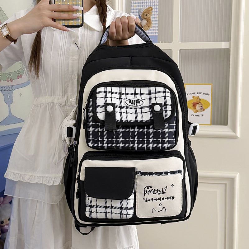 Multi-Pocket Casual Travel Backpack LoungeYard — product view 3