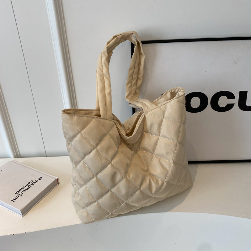 Quilted Soft Tote Bag — product view 5
