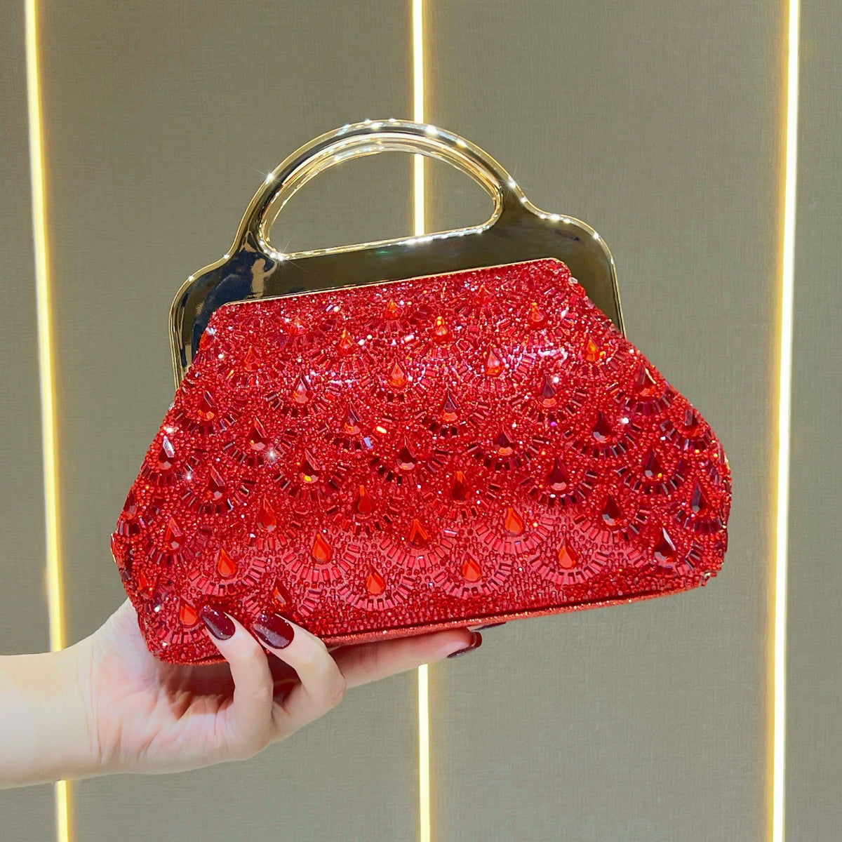 Stylish Embellished Evening Handbag — product view 5