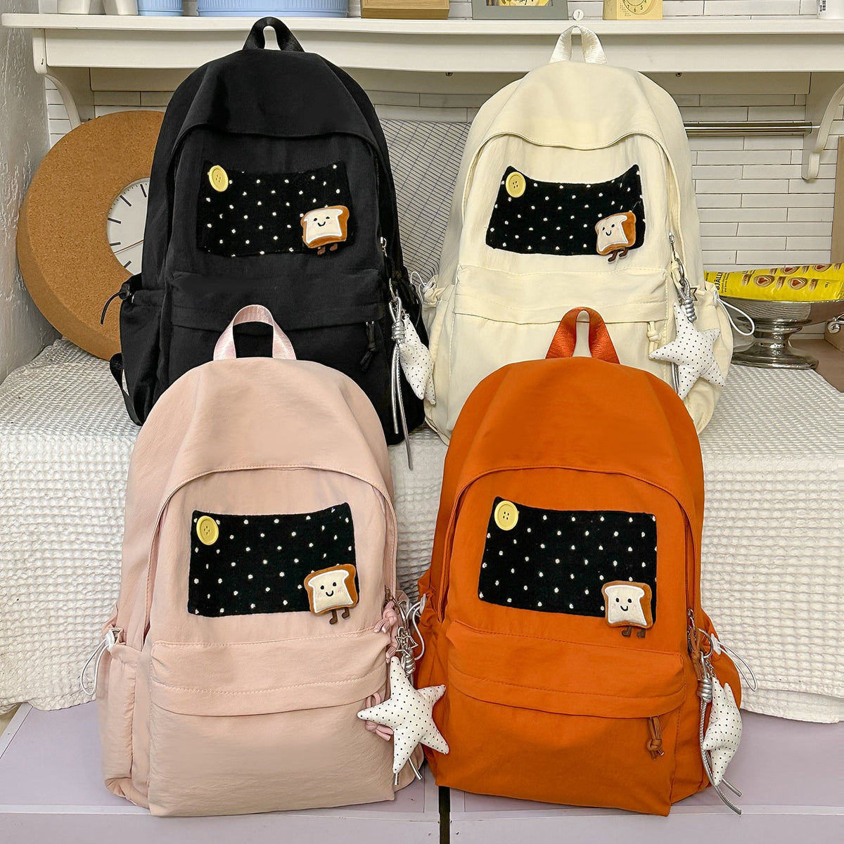 Playful Cartoon-Themed Backpack LoungeYard — product view 4