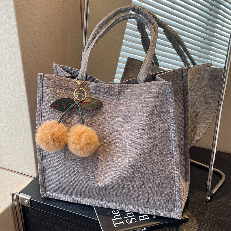 Eco-Friendly Jute Tote Bag — product view 4