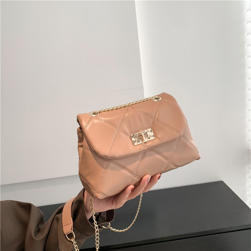 Elegant Quilted Shoulder Handbag — product view 6