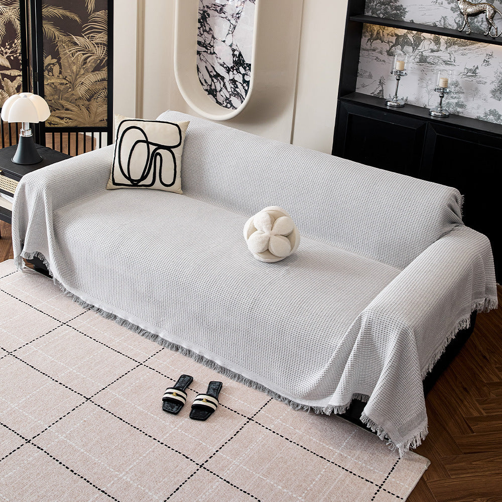 Soft Woven Sofa Throw Blanket — product view 2