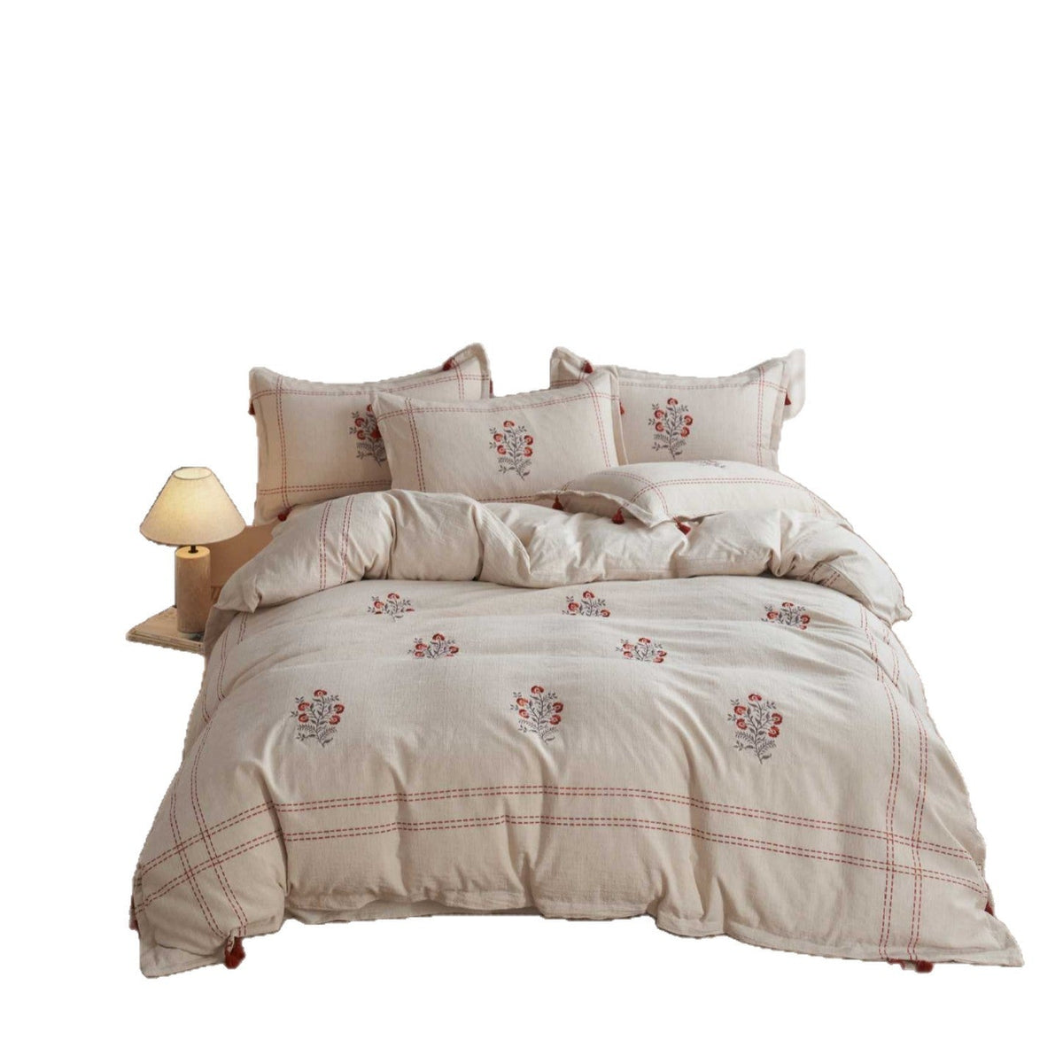 Embroidered bedding set — product view 4