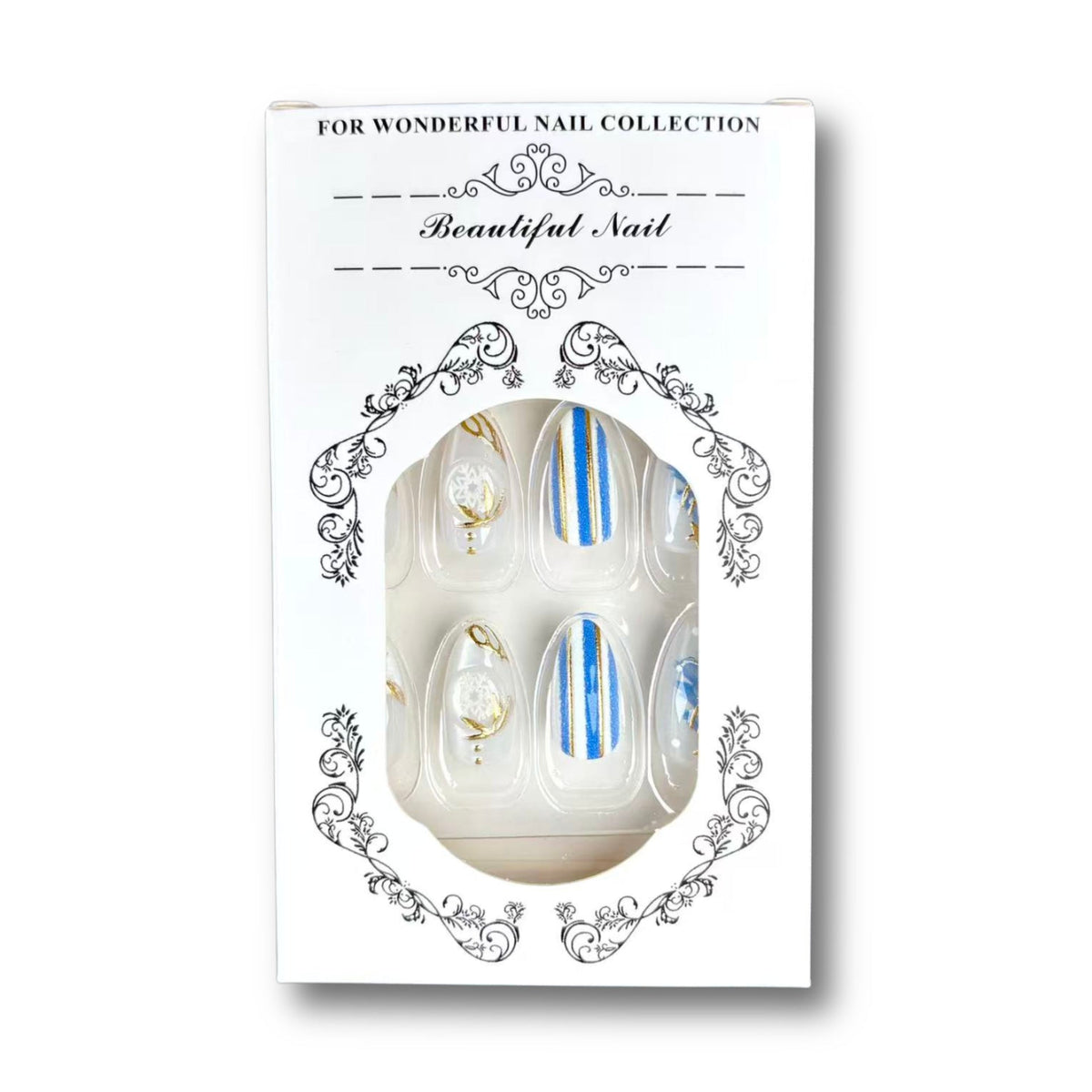 Chic Decorative Press-On Nail Art Set — product view 5