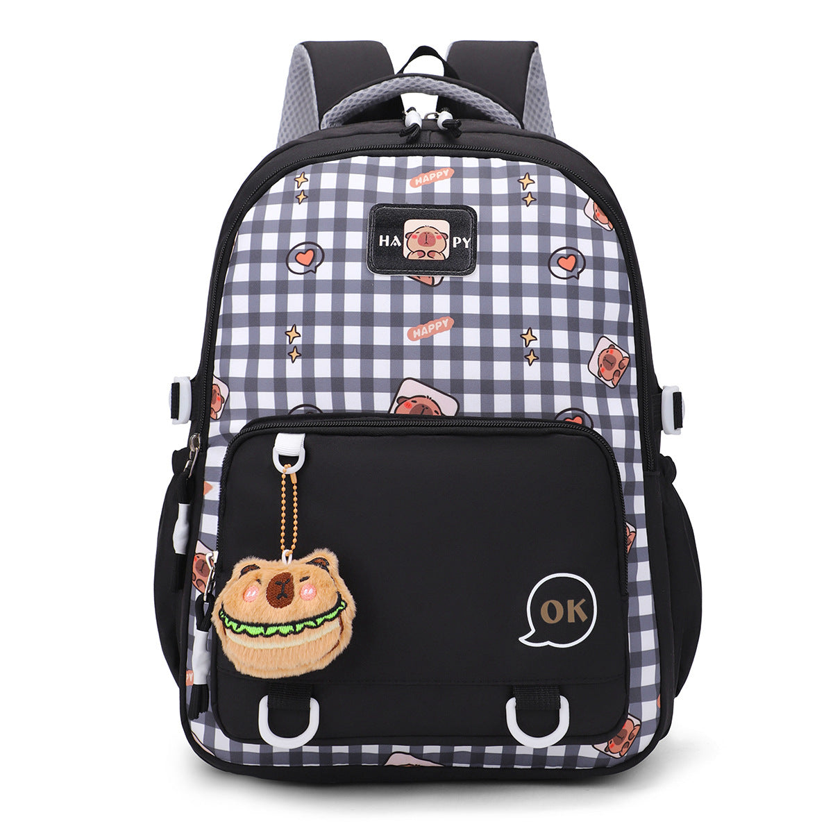 Cute Cartoon Print Backpack — product view 2