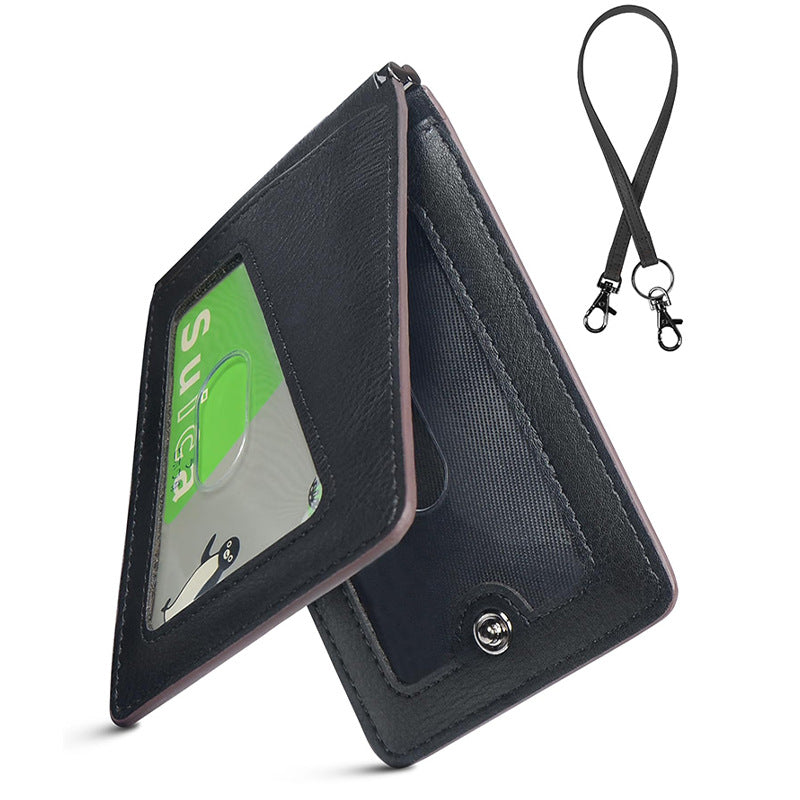 Secure Zippered Leather Cardholder LoungeYard — product view 5