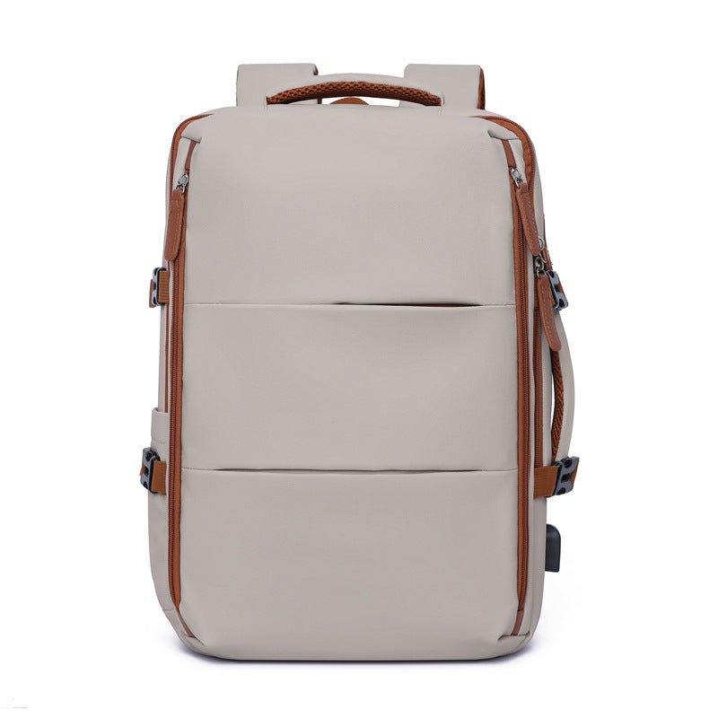 Sleek Multi-Compartment Backpack LoungeYard — product view 3
