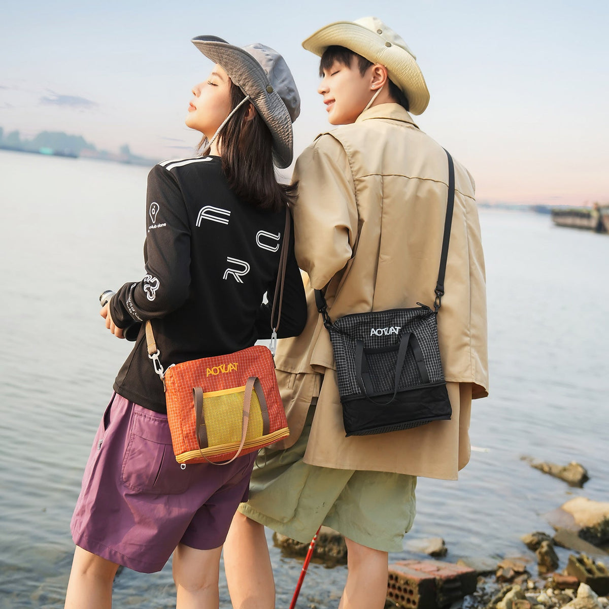 Multi-Compartment Casual Crossbody Bag LoungeYard — product view 2