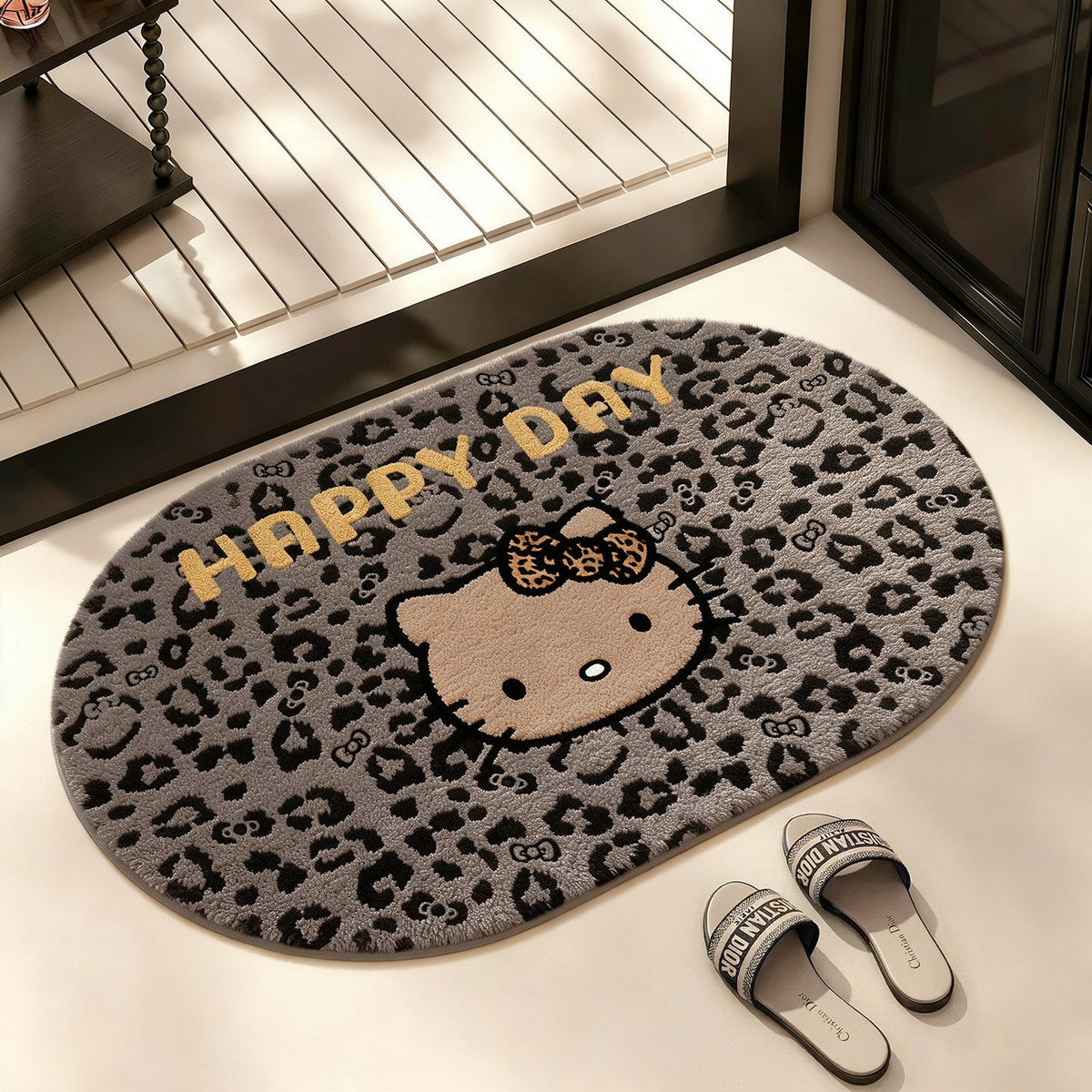 Fun Cartoon-Themed Bath Mat — product view 2