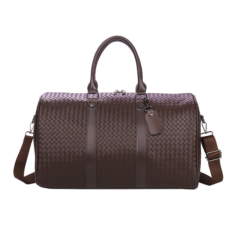 Stylish and Spacious Travel Bag in Elegant Woven Design LoungeYard — product view 4