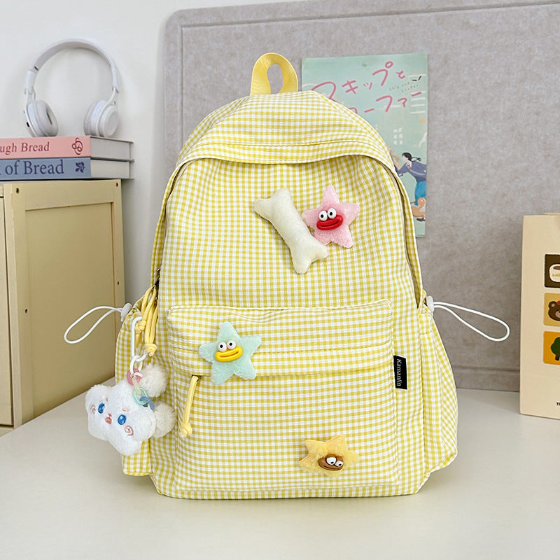 Cute Character-Embellished Backpack LoungeYard — product view 6