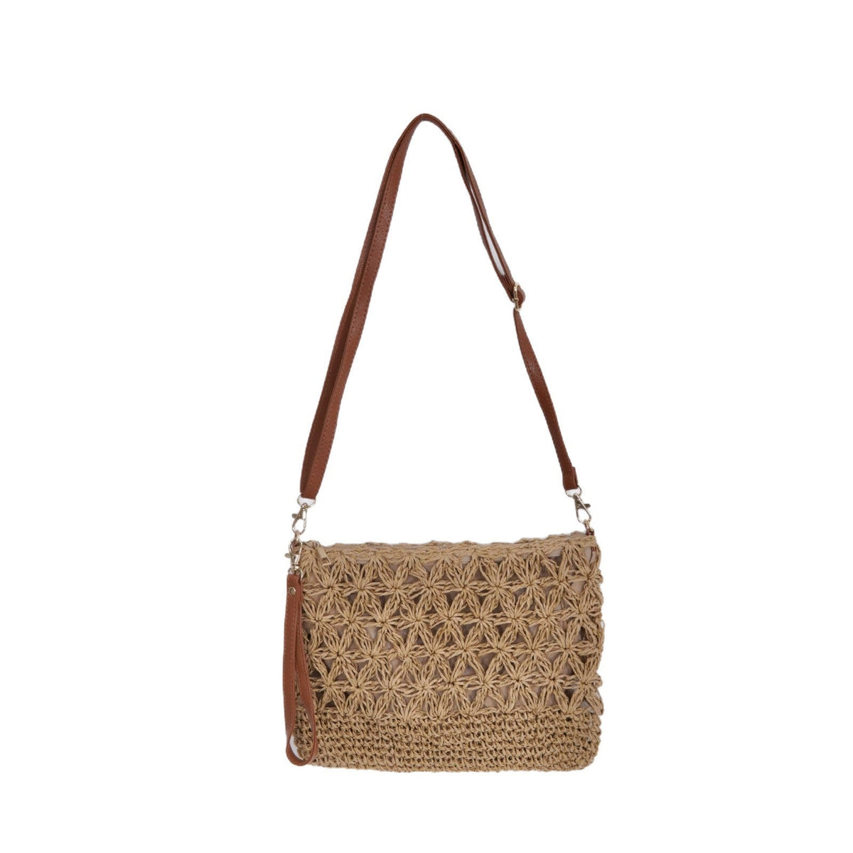 Shoulder bag with elaborate crochet designs LoungeYard — product view 4