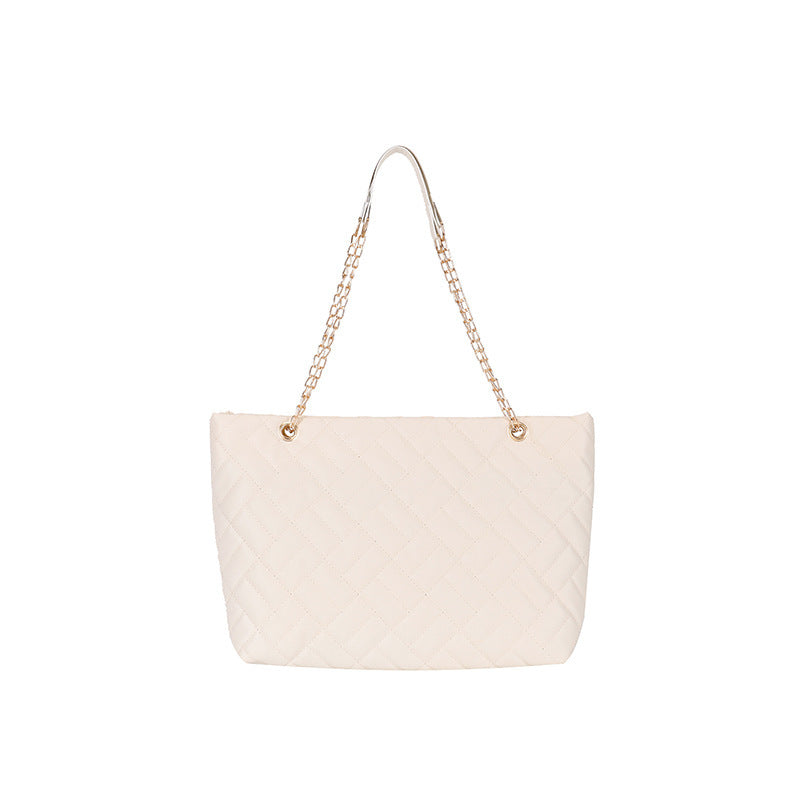 Elegant Quilted Chain-Handled Tote — product view 3