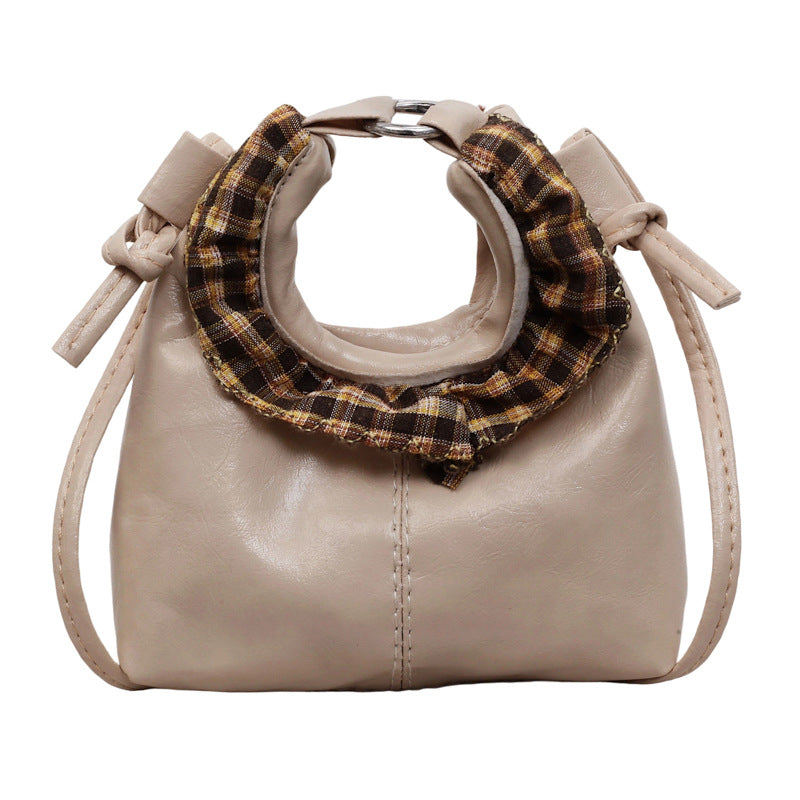 WoStylish Handcrafted Leather Bucket Bag LoungeYard — product view 7