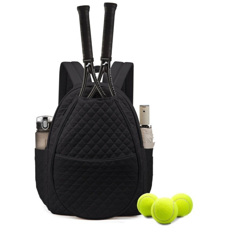 Quilted Tennis Racket Backpack LoungeYard 1789074113 — product view 6