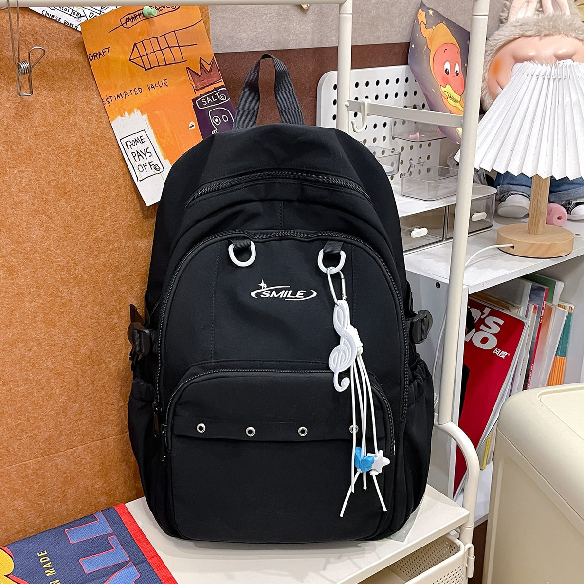 Multi-Pocket Lightweight Backpack LoungeYard 1791204531 — product view 7