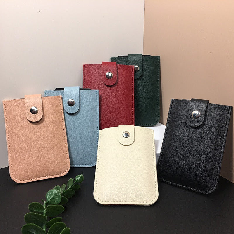 Stylish Leather Card Holder Wallet LoungeYard — product view 6
