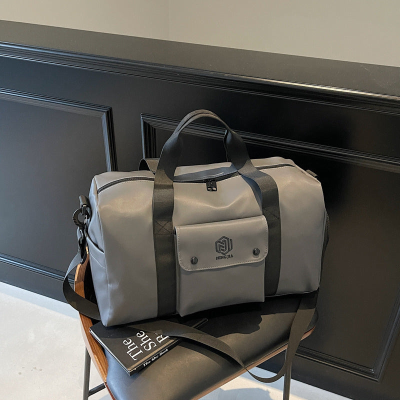 Waterproof Nylon Weekender Duffle Bag LoungeYard — product view 3