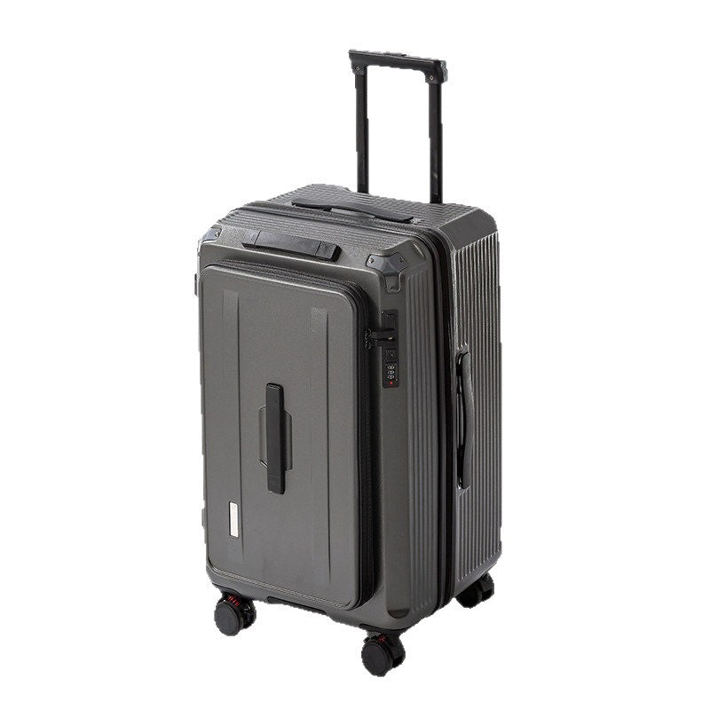 Sleek Aerodynamic Rolling Suitcase — product view 3