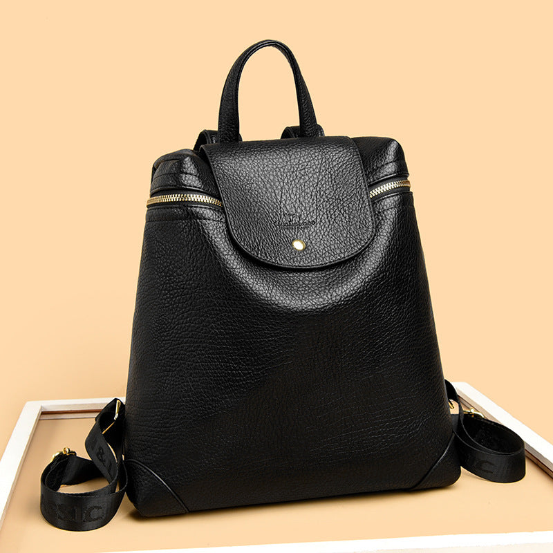 Premium Leather Backpack — product view 2