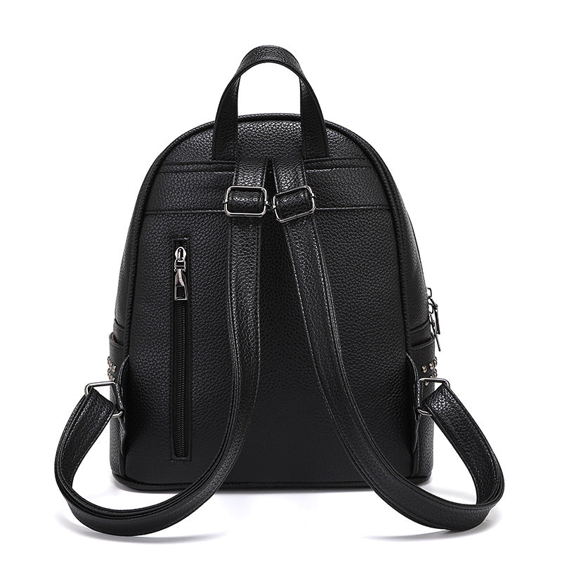 Studded Leather Backpack LoungeYard — product view 4