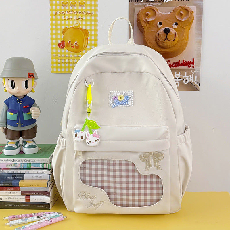 Trendy Graphic Print Backpack — product view 2