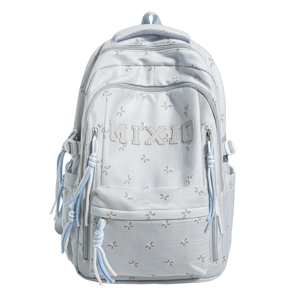Floral Appliqué Stylish Backpack LoungeYard — product view 5