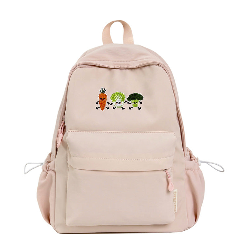 Casual Animated Vegetable-Themed Backpack LoungeYard — product view 5
