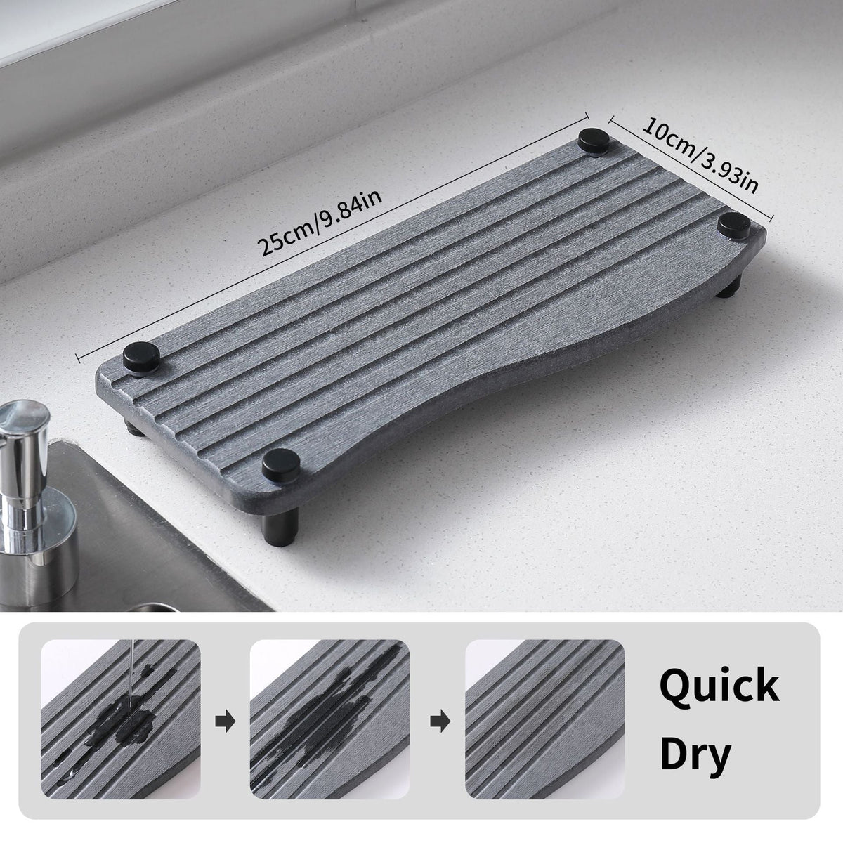 Bathroom Shower Footrest — product view 2